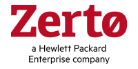 Zerto HPE logo